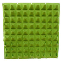 Outdoor indoor non woven  large garden wall hanging vertical felt fabric strawberry potato plant grow bag planter for vegetable